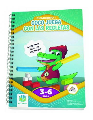 Cuaderno Coco Juega con las Regletas editado por Aula en Juego.