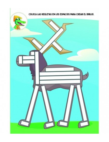 Cuaderno Coco Juega con las Regletas editado por Aula en Juego