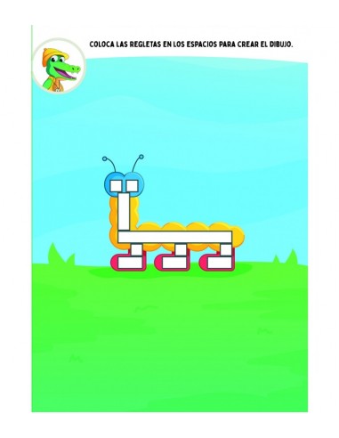 Cuaderno Coco Juega con las Regletas editado por Aula en Juego