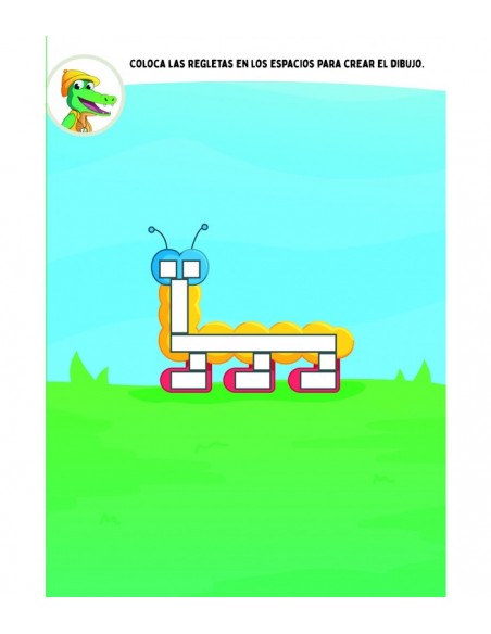 Cuaderno Coco Juega con las Regletas editado por Aula en Juego