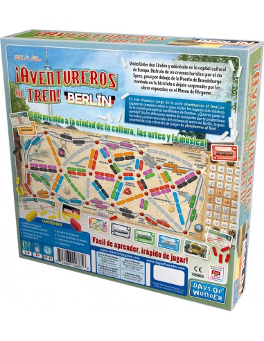 Aventureros al Tren Berlin es una versión del juego Aventureros al Tren.