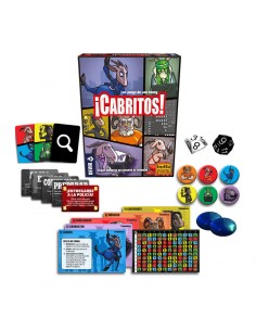 ¡Cabritos! es un juego de roles ocultos de Devir. 2