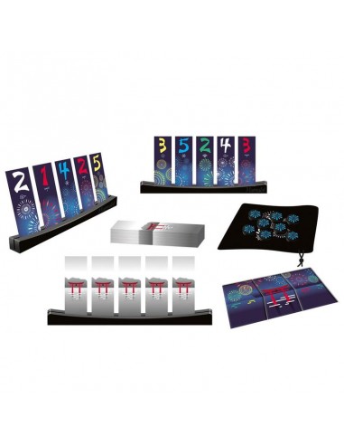 Hanabi ¡Qué Espectáculo! es un juego cooperativo de cartas.