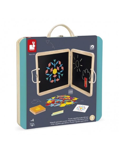 Puzzle magnético geométrico de Janod.