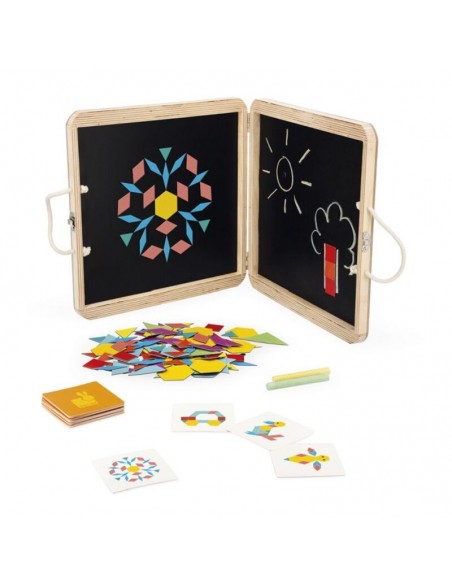 Puzzle magnético geométrico de Janod.