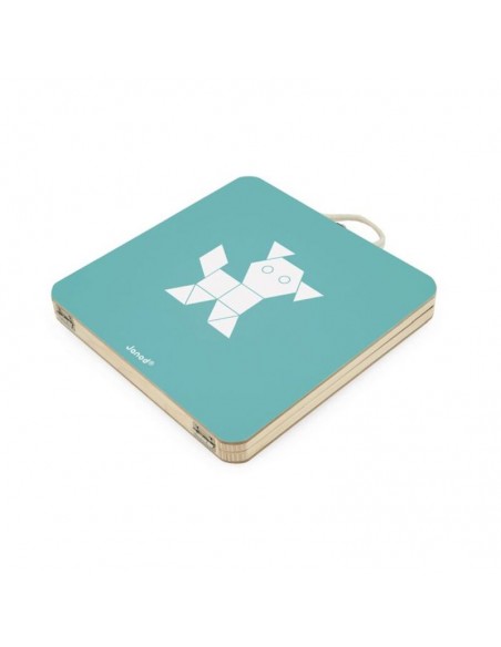 Puzzle magnético geométrico de Janod.