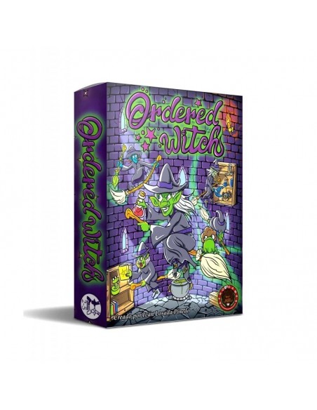 Ordered Witch es un juego de cartas y brujas de Afro Games.