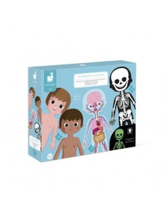 Puzzle educativo cuerpo humano de Janod.