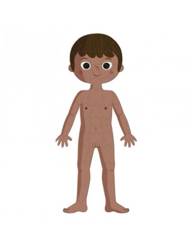 Puzzle educativo cuerpo humano de Janod.