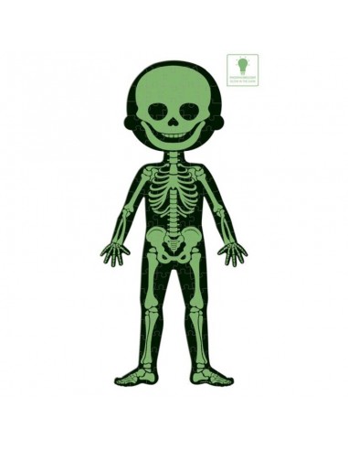 Puzzle educativo cuerpo humano de Janod.