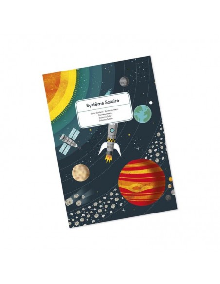 Puzzle educativo Sistema Solar de Janod.
