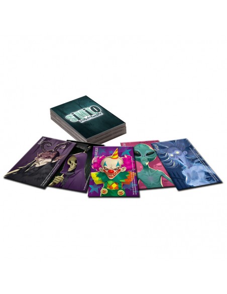 Similo Espeluznate es un juego cooperativo de cartas de Asmodee.