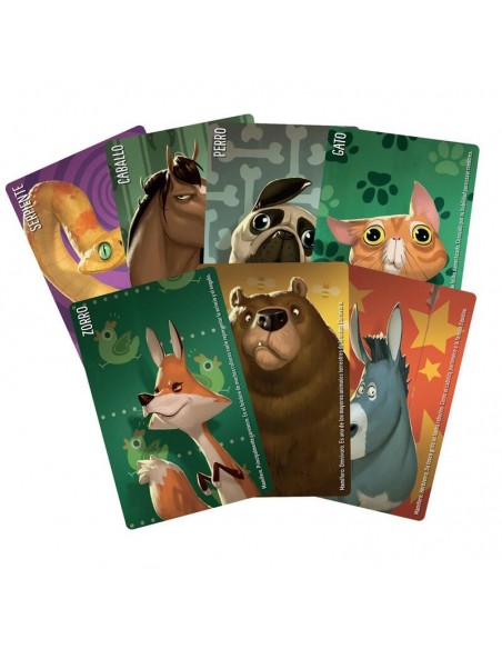 Similo Animales es un juego de cartas cooperativo de Asmodee.