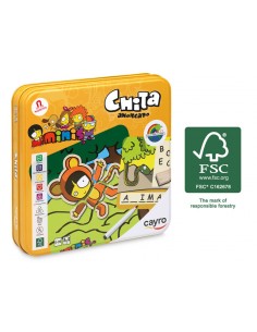 Chita madera es un juego magnético de viaje de Cayro.
