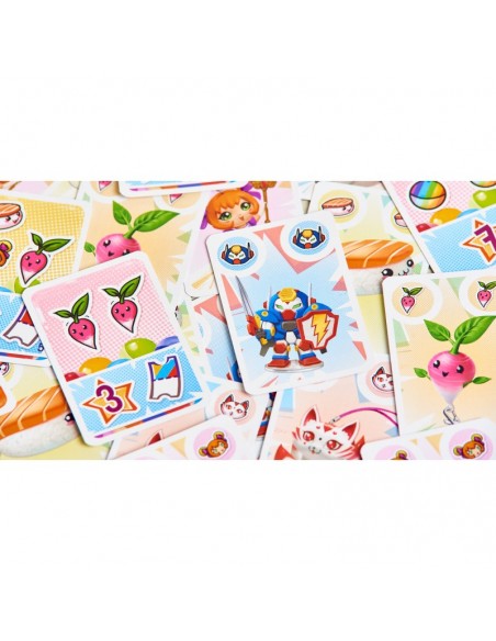 Gasha es un juego de cartas familiar de Tranjis Games.