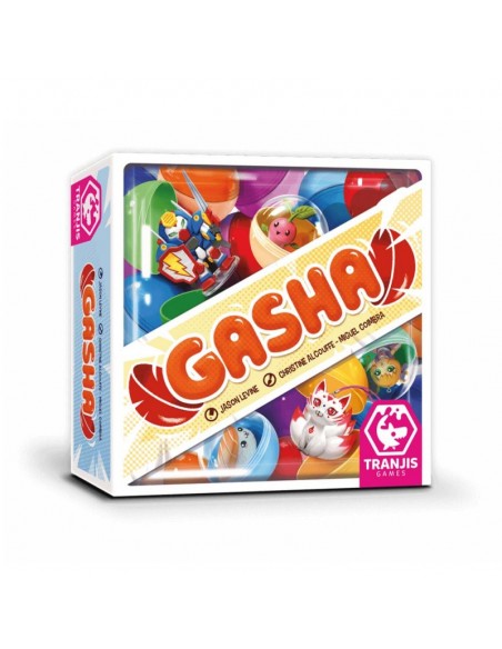 Gasha es un juego de cartas familiar de Tranjis Games.