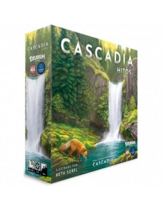 Cascadia: Expansión Hitos de Delirium Games.