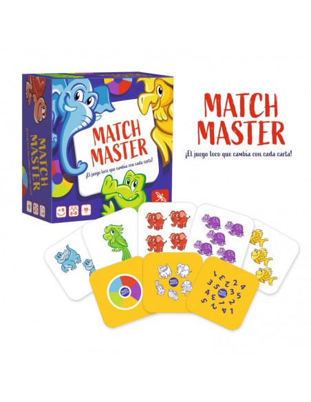 Match Master es un juego de rapidez de la editorial Lúdilo.