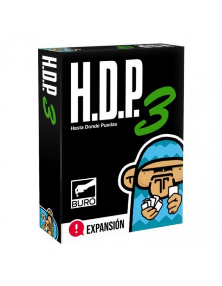 H.D.P.3 es un party game de Buró de Juegos.