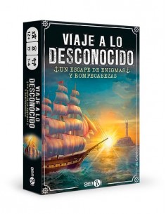 Viaje a lo desconocido es un escape room de la editorial GEN X