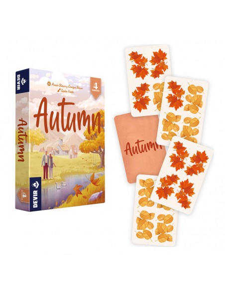 Autumn es un juego de cartas de la colección Devir Pocket.