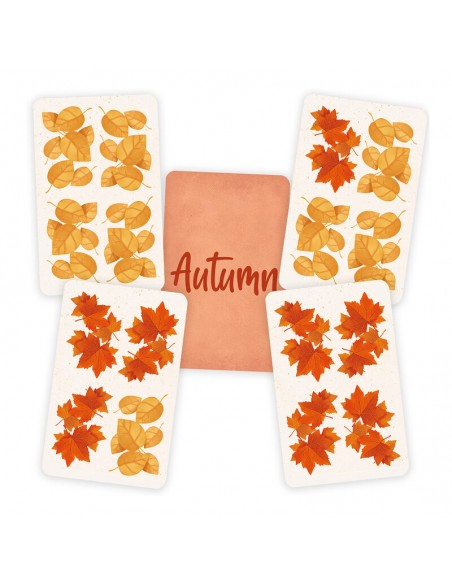 Autumn es un juego de cartas de la colección Devir Pocket.