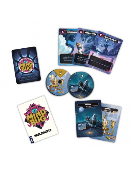 Mindbug más allá: Evolución es un juego de cartas de Devir.