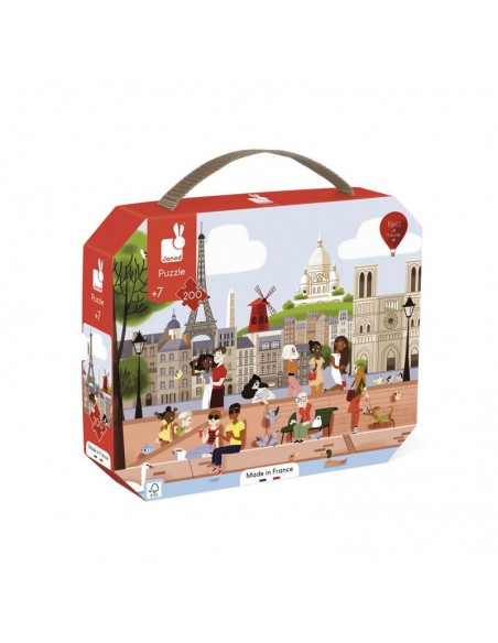 Puzzle París 200 piezas de Janod.