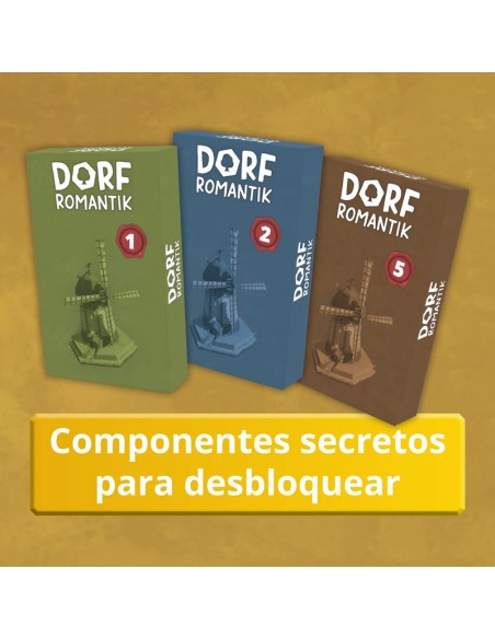 DorfRomantik es un juego de colocación de losetas ganador del mejor juego de 2023. Publicado por SD Games.
