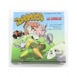 Zampa la Granja es un juego infantil de cartas editado por Zacatrus