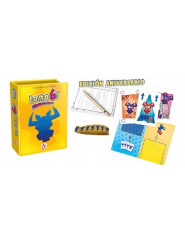 Toma 6! 30 aniversario es un juego de cartas de Mercurio.