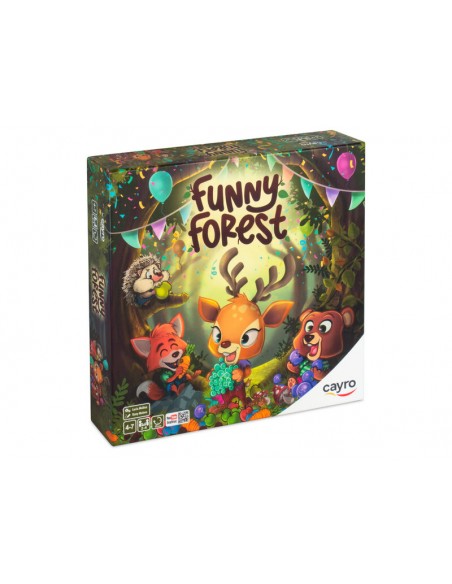 Funny Forest es un juego de acciones para niños de la editorial Cayro.