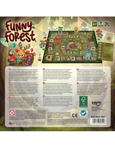 Funny Forest es un juego de acciones para niños de la editorial Cayro.