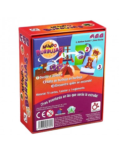 Mundo Burbujas es un juego de cartas infantil de la editorial Mercurio.