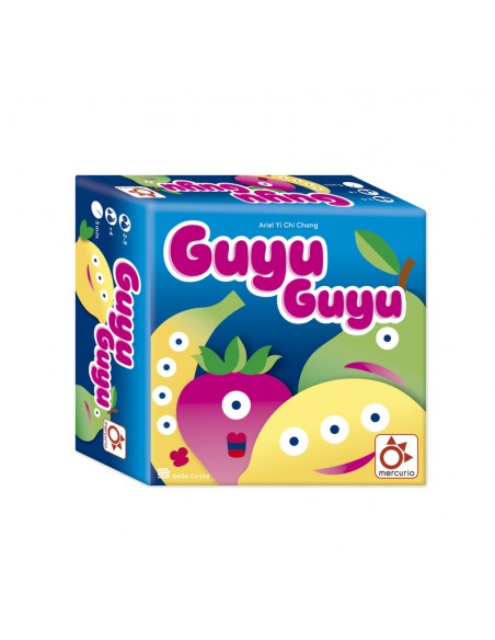 Guyu Guyu es un juego de cartas y rapidez de la editorial Mercurio.
