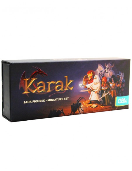 Karak: Miniaturas eson 6 miniaturas de los heroes del juego Karak editado por 2Tomatoes.