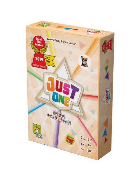 Just One es un juego cooperativo de palabras de la editorial Repos Prouction.