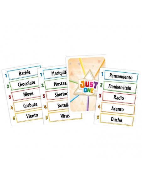 Just One es un juego cooperativo de palabras de la editorial Repos Prouction.