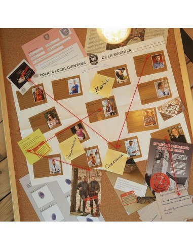 El Crimen de Quintana de la Matanza es un juego de deducción e investigación.