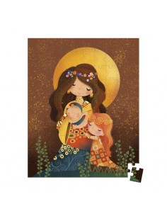 Puzzle inspirado en Klimt de Janod. 2
