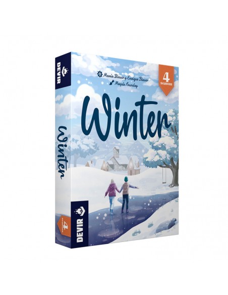 Winter es un juego de cartas para dos jugadores de la editorial Devir.