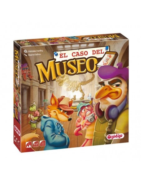 El Caso del Museo es un juego de deducción de Lúdilo.