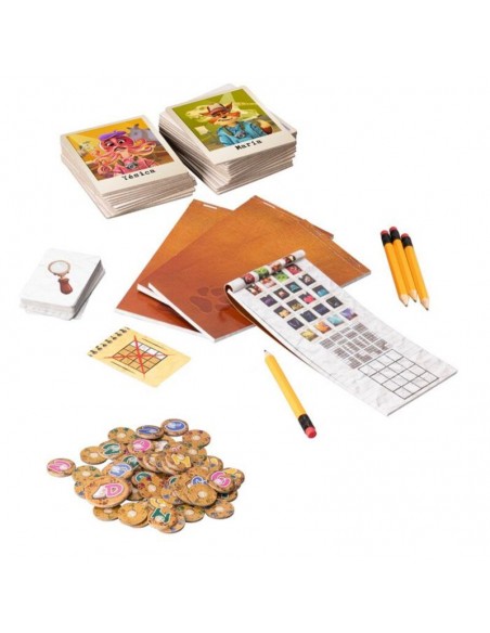 El Caso del Museo es un juego de deducción de Lúdilo.