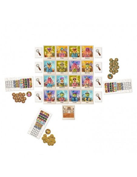 El Caso del Museo es un juego de deducción de Lúdilo.