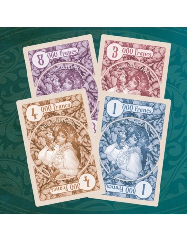 High Society un juego de subastas publicado por SD Games