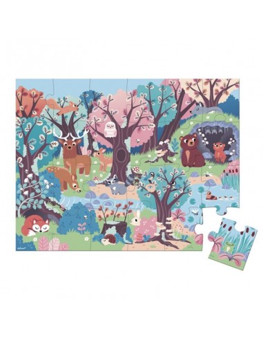 Puzzle mágico El Bosque de Janod.