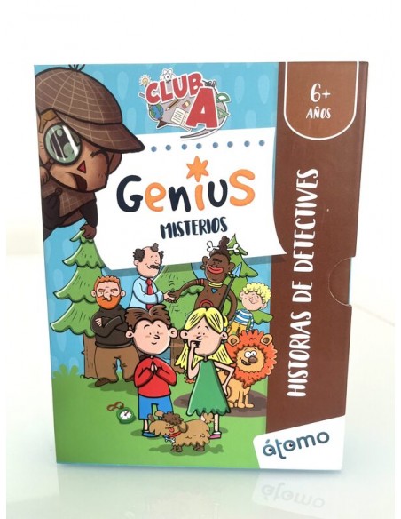 Genius! Misterios Club A es un cuaderno de actividades de Aula en Juego.