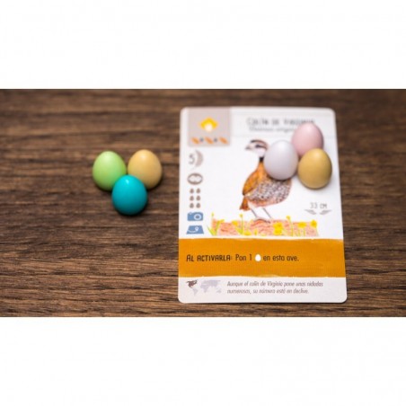 Wingspan es un juego de cartas de temática aves editado por Maldito Games