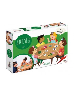 ¿Qué ves? es un juego de preguntas y respuestas de Cayro.