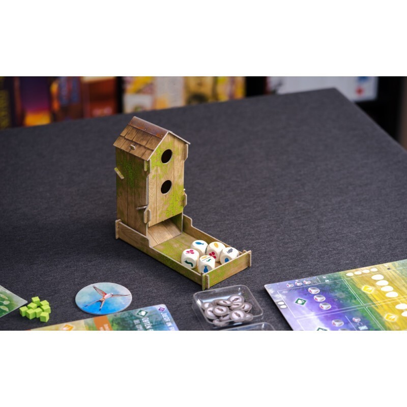 Wingspan es un juego en el que tendrás que conseguir la mejor colección de aves. Editado por Maldito Games.